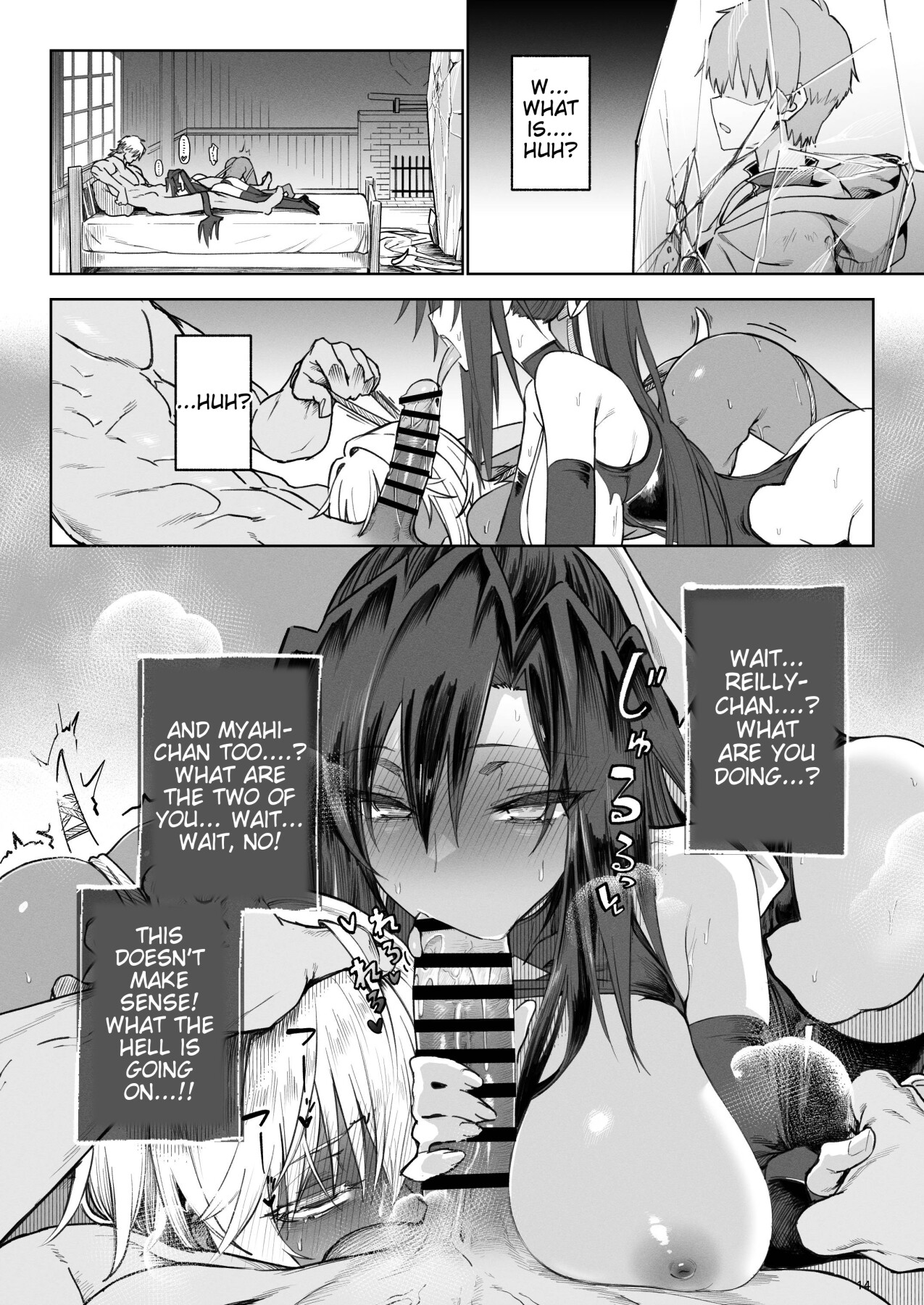 Hentai Manga Comic-Another World♀Hero 3-Read-13